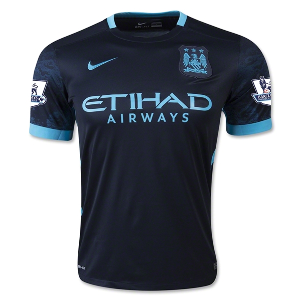 Manchester City Away 2015-16 STERLING #7 Soccer Jersey - Click Image to Close